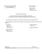 MIL MIL-T-11663K Notice 1 - Inactivation PDF