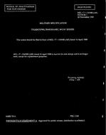MIL MIL-T-13458B Notice 1 - Inactivation PDF