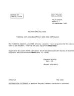 MIL MIL-T-18607A Notice 1 - Cancellation PDF