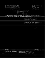 MIL MIL-T-23645H Notice 1 - Inactivation PDF