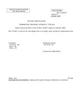 MIL MIL-T-25307D Notice 1 - Inactivation PDF
