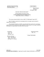 MIL MIL-T-27/168 Notice 2 - Inactivation PDF