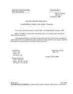 MIL MIL-T-27/184B Notice 1 - Inactivation PDF