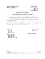 MIL MIL-T-27/4 Notice 3 - Inactivation PDF