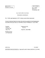 MIL MIL-T-3901E Notice 1 - Cancellation PDF