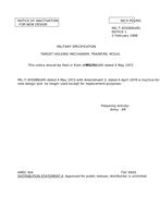 MIL MIL-T-45508B Notice 1 - Inactivation PDF