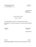 MIL MIL-T-47063A Notice 1 - Inactivation PDF
