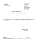 MIL MIL-T-50606A Notice 2 - Reactivation PDF