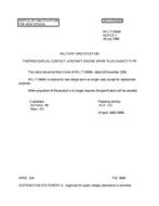 MIL MIL-T-5494A Notice 1 - Inactivation PDF
