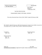 MIL MIL-T-60207 Notice 1 - Inactivation PDF