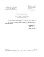 MIL MIL-T-62130B Notice 1 - Inactivation PDF