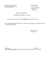 MIL MIL-T-70835A Notice 1 - Inactivation PDF