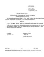 MIL MIL-T-7743F Amendment 1 PDF