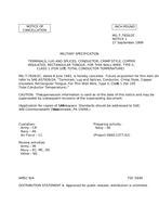 MIL MIL-T-7928/2C Notice 1 - Cancellation PDF