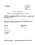 MIL MIL-T-7928G Notice 1 - Cancellation PDF