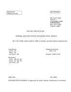 MIL MIL-T-81714/64 Notice 1 - Cancellation PDF
