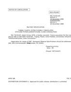 MIL MIL-T-81914/5 Notice 3 - Cancellation PDF
