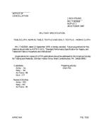 MIL MIL-T-82291B Notice 1 - Cancellation PDF