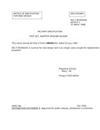 MIL MIL-T-85284 Notice 1 - Inactivation PDF