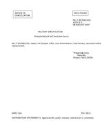 MIL MIL-T-85398C Notice 1 - Cancellation PDF