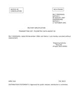 MIL MIL-T-85650 Notice 2 - Cancellation PDF