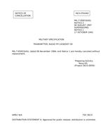 MIL MIL-T-85653 Notice 2 - Cancellation PDF