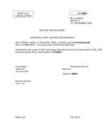 MIL MIL-U-3963A Notice 1 - Cancellation PDF