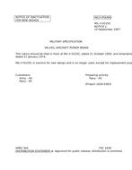 MIL MIL-V-5525C Notice 1 - Inactivation PDF