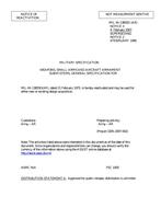 MIL MIL-W-13855D Notice 3 - Reactivation PDF