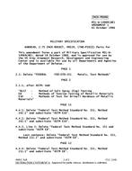 MIL MIL-W-14969 Amendment 1 PDF