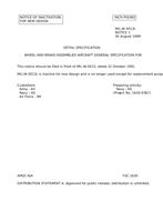 MIL MIL-W-5013L Notice 1 - Inactivation PDF