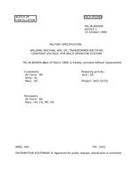 MIL MIL-W-80040E Notice 1 - Cancellation PDF