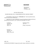 MIL MIL-W-80043C Notice 1 - Cancellation PDF
