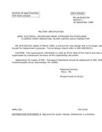 MIL MIL-W-81822/3A Notice 1 - Inactivation PDF