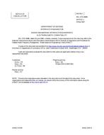 MIL MIL-STD-469B Notice 1 - Cancellation PDF