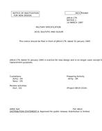 MIL JAN-A-179 Notice 1 - Inactivation PDF