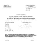 MIL MIL-HDBK-737A Notice 1 - Cancellation PDF