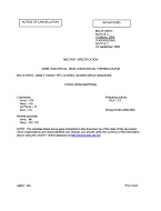 MIL MIL-W-5845C Notice 3 - Cancellation PDF