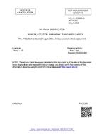MIL MIL-M-81392 NOT 1 – Cancellation PDF MIL MIL-M-81392 NOT 1 - Cancellation PDF