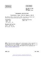 MIL MIL-PRF-27/59D Notice 1 - Validation 1 PDF