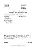 MIL MIL-PRF-27/340E Notice 1 - Validation 1 PDF