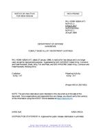 MIL MIL-HDBK-62624 Notice 2 - Inactivation PDF