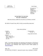 MIL MIL-HDBK-347 Notice 2 - Cancellation PDF