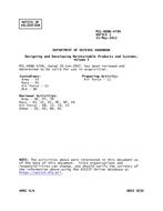 MIL MIL-HDBK-470A Notice 2 - Validation PDF