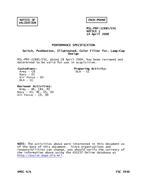 MIL MIL-PRF-22885/55G Notice 1 - Validation 1 PDF