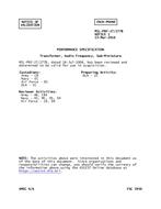 MIL MIL-PRF-27/277B Notice 1 - Validation 1 PDF