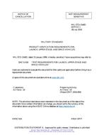 MIL MIL-STD-1540D Notice 1 - Cancellation PDF