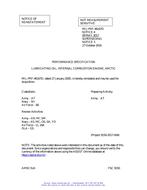 MIL MIL-PRF-46167D Notice 4 - Reinstatement PDF