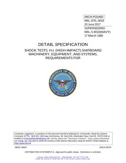 MIL MIL-DTL-901E PDF