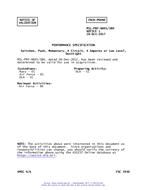 MIL MIL-PRF-8805/38H Notice 1 - Validation 1 PDF